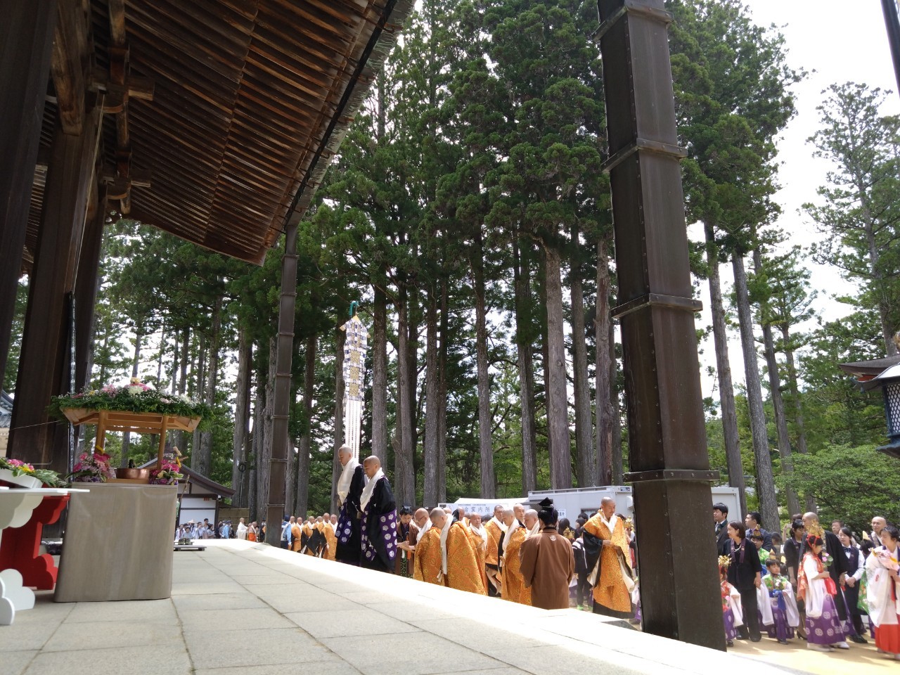 弘法大師御誕生1250年記念大法要(高野山)